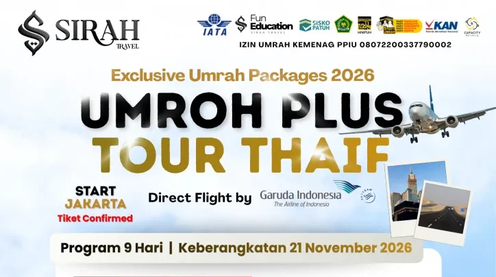Umroh Plus Tour Thaif