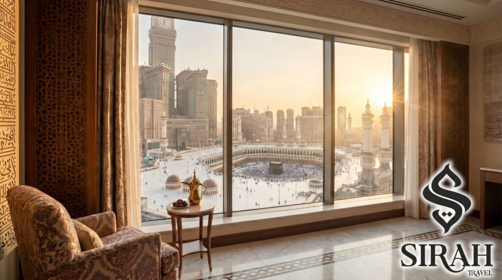 Sirah Travel Pemandangan gedung pencakar langit Burj Khalifa di Dubai sebagai salah satu tujuan umroh plus